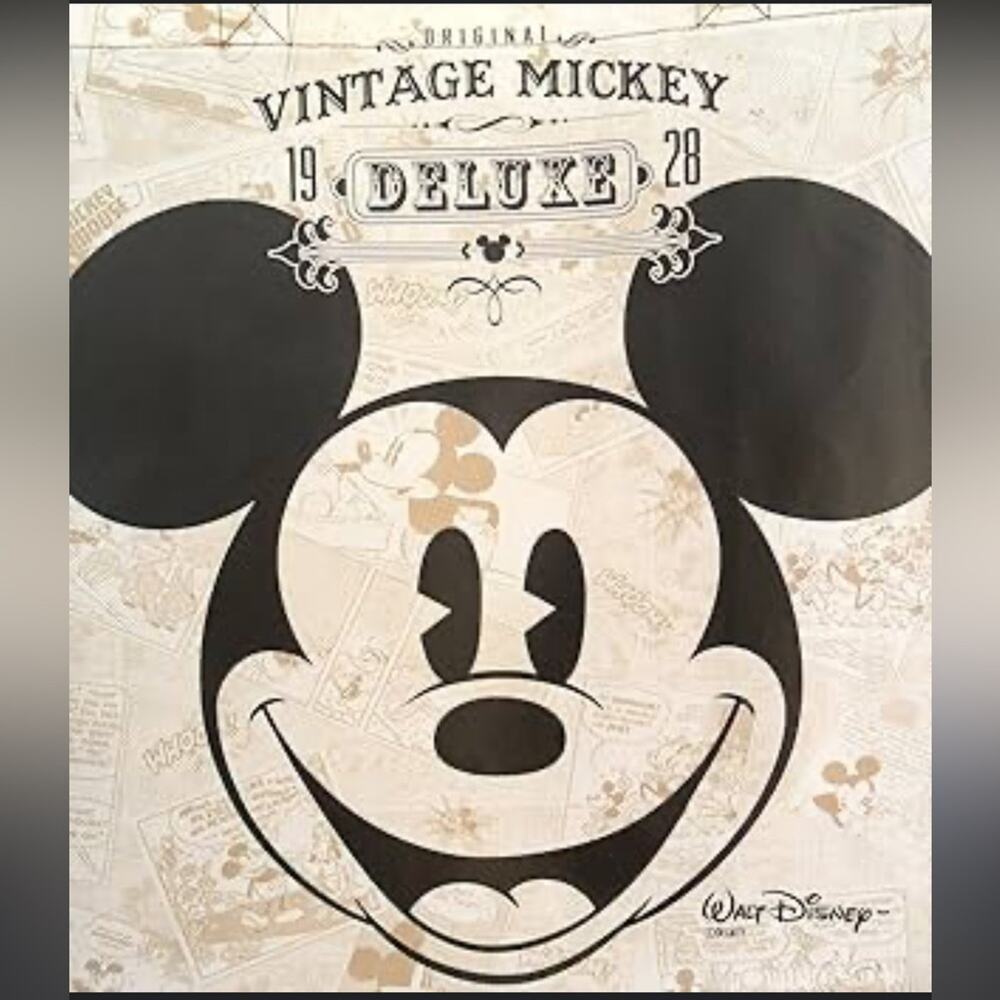 Vintage Mickey Mouse Tote Bag NIB